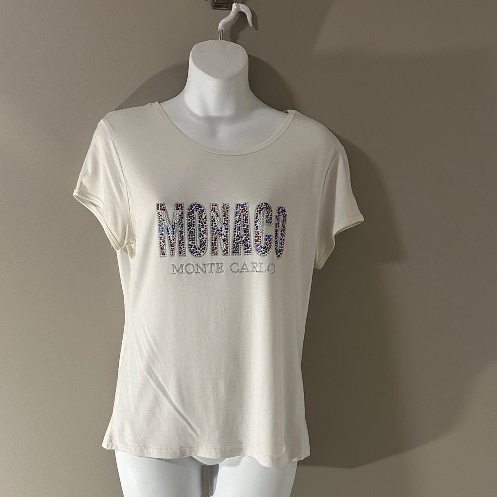 Monaco Monte Carlo white  T-Shirt
